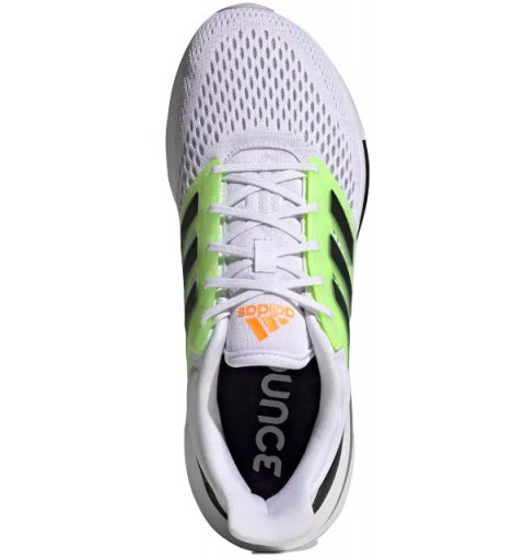 Zapatilla Adidas Homme EQ21 Run Blanca Negra GZ6868