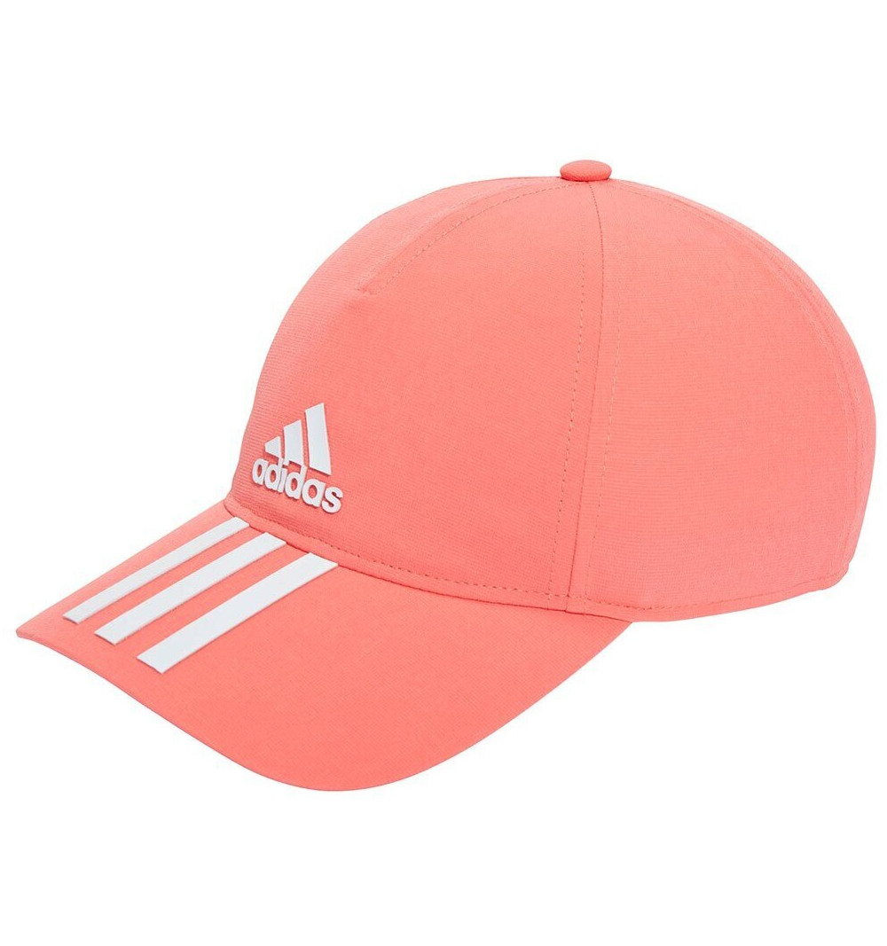 Boné Adidas Aeroready 3 Bandas Pink Coral HD7245