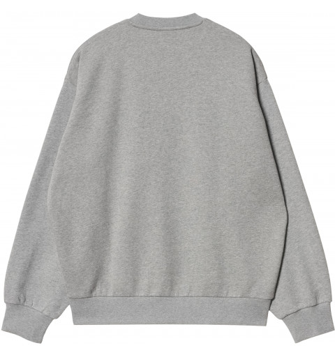 Carhartt Men's Sweatshirt On The Road Gray I030143 V6 XX