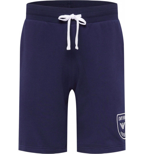 Armani Cotton Bermuda Shorts 111004 135 Navy Blue