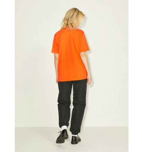 Camiseta JJXX Mujer Bea Relaxed Vintage Naranja 12200300