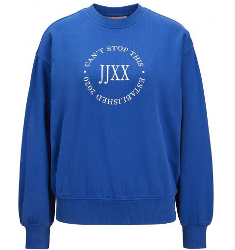 JJXX Damen Beatrice Blaues Sweatshirt 12200367