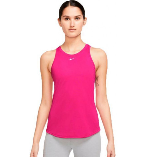 Nike Women's T-shirt with Handles Dri-Fit One in Pink DD0636 621