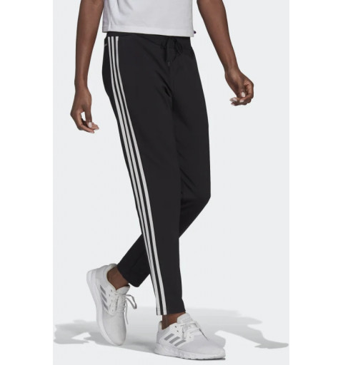 Adidas Women's 3-Stripes 7/8 Designed 2 Move Pant in Black GL4058