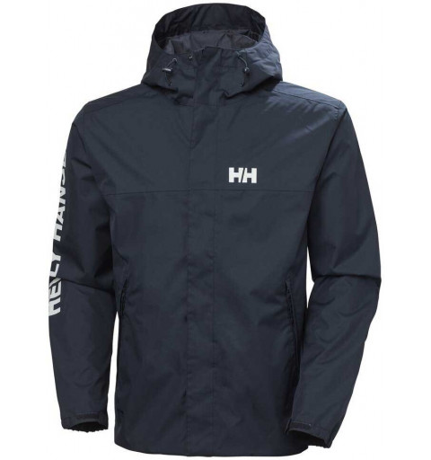 Helly Hansen Ervik Rain Jacket in Blue 64032 596