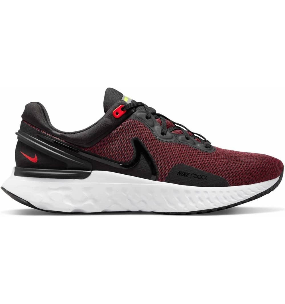Chaussure Nike React Miler 3 Running Noir Rouge DD0490 003