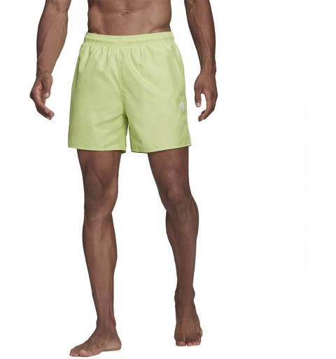 Adidas Solid CLX SH Green Swimsuit HA0388