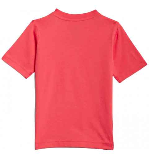 Ensemble T-Shirt et Bermuda Adidas Enfant Rouge Bos Sum HF1964