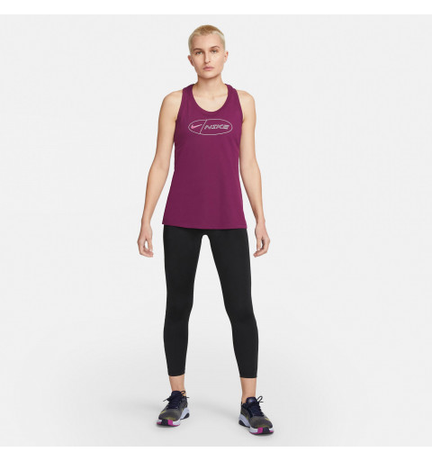 Nike T-shirt Femme avec Poignées Icon Clash Fraise DN6156 610