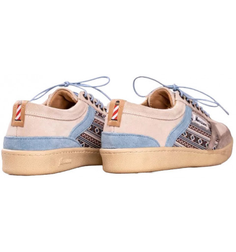 Sneaker Morrison Inka anni Novanta in seghettata color sabbia
