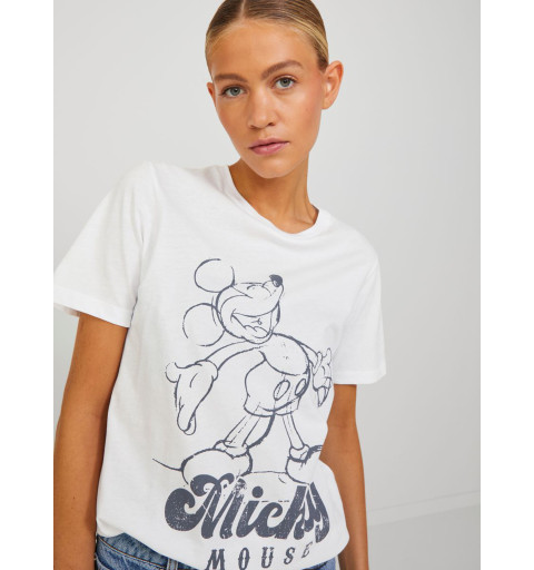 T-shirt JJXX Mickey Regular Bleu Nuit ombre 12218229