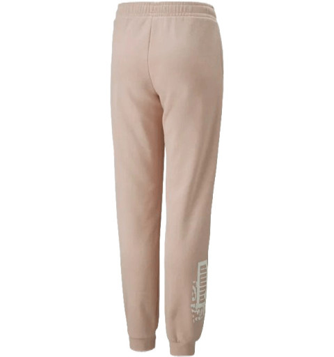 Puma Girl Pants in Cotton Alpha Pink 670222 47