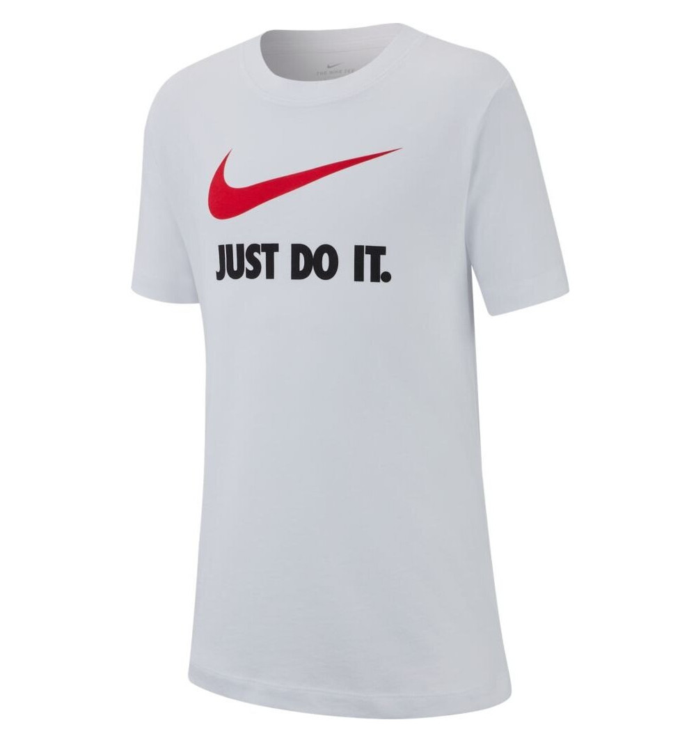 Camiseta Nike Niños Just Do It Blanca AR5249 100