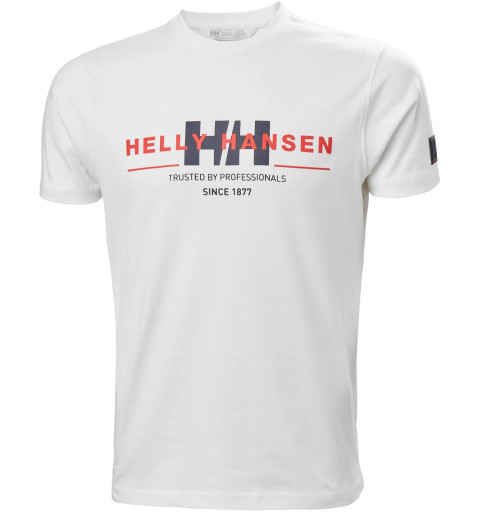 Helly Hansen Rwb T-shirt graphique en blanc 53763 001