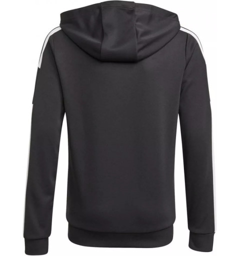 Adidas Jungen Squadra 21 Kapuzen-Sweatshirt in Schwarz GK9544