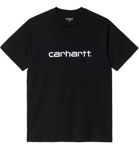Camiseta Masculina Carhartt Script Preto I031047 0D2XX