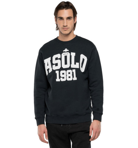 Replay M6047 Asolo Black Sweatshirt