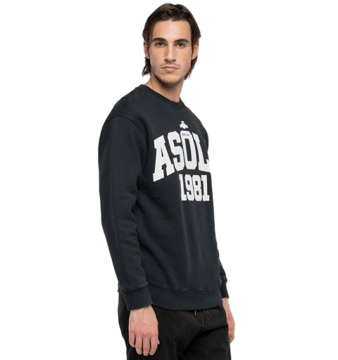 Replay M6047 Asolo Black Sweatshirt