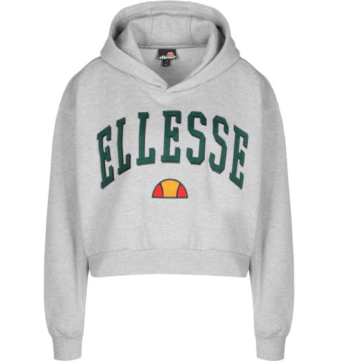 Ellesse Ramo Crop Sweatshirt mit Kapuze für Damen in Grau SGP15918