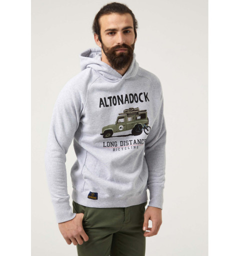 Altonadock Land Rover Hoodie in Gray 222275030484