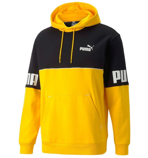Puma Power Colorbloc Sweatshirt Gelb 849807 39