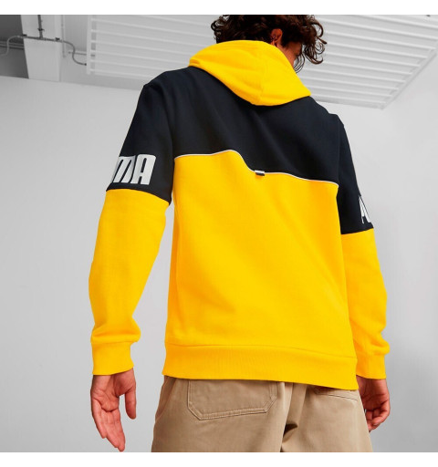 Puma Power Colorbloc Sweatshirt Yellow 849807 39