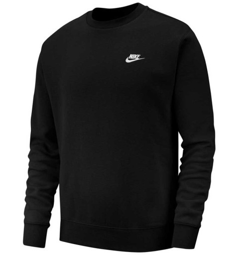 Nike Men's NSW Club Crew Sweatshirt Black BV2662 010