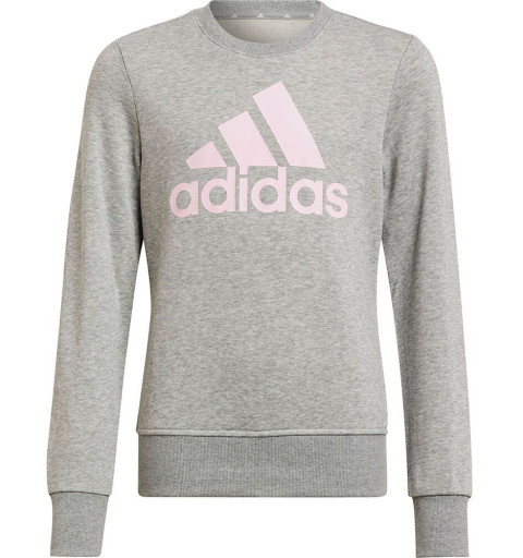Adidas Girl BL Essentials Sweatshirt in Gray HM8706
