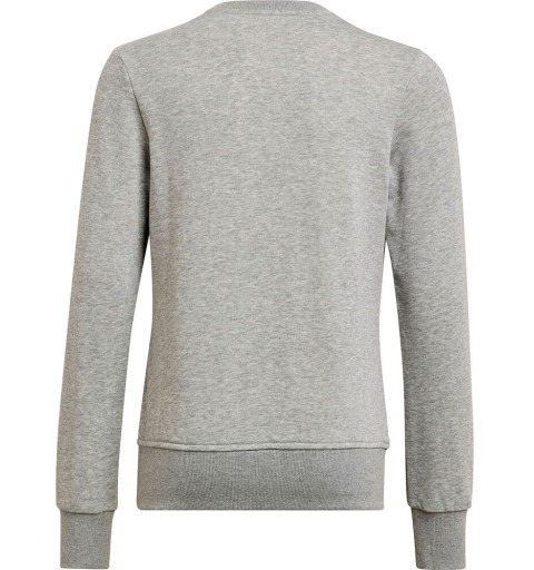 Suéter Adidas Girl BL Essentials cinza HM8706