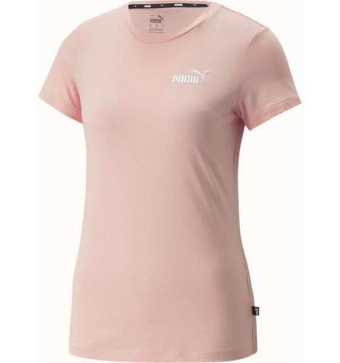Camiseta feminina Puma manga curta rosa 848331 47