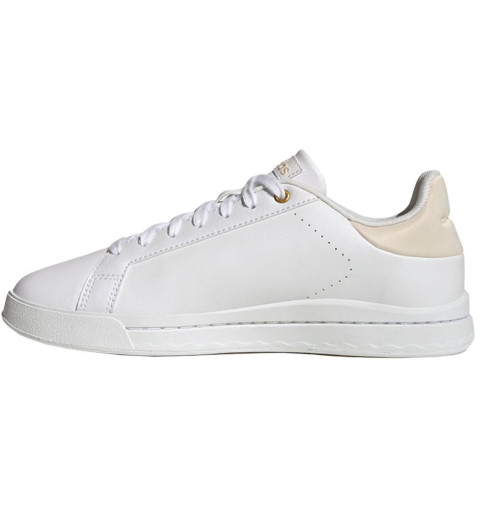 Adidas Court Silk Sneaker in White Leather GY9255