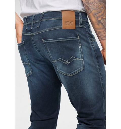 Replay Jeans Anbass Slim Fit M914.007 Blue