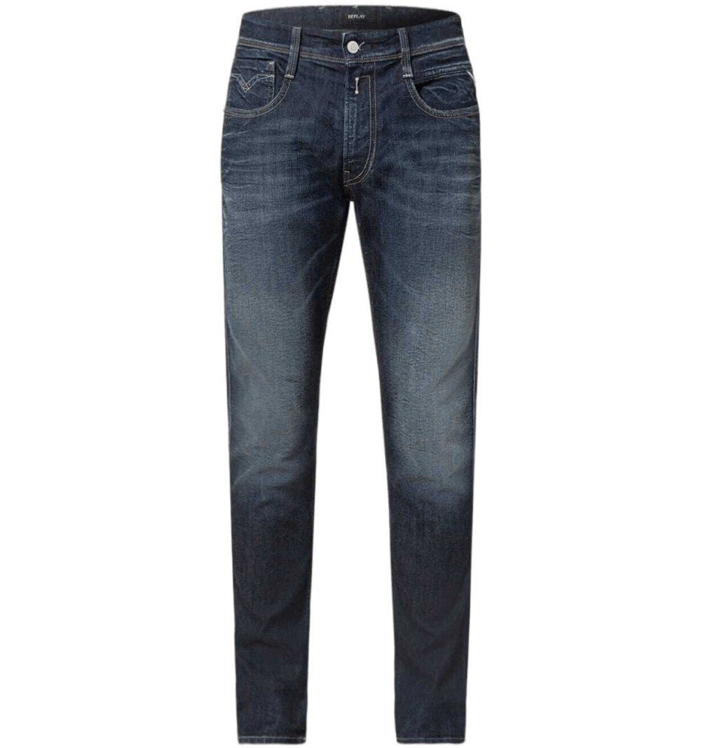 Replay Jeans Anbass Slim Fit M914.007 Bleu