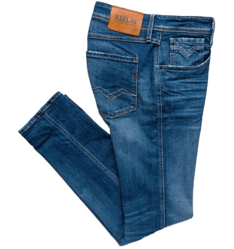 Replay Jeans Anbass 573 M914 Bleu