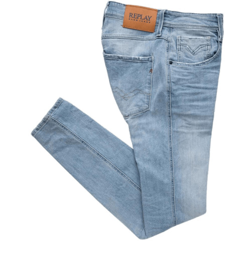 Replay Anbass 573 M914Y jeans azul claro