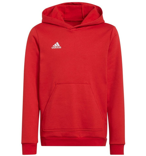 Adidas Boy Hooded Sweatshirt Entrance 22 Red H57566
