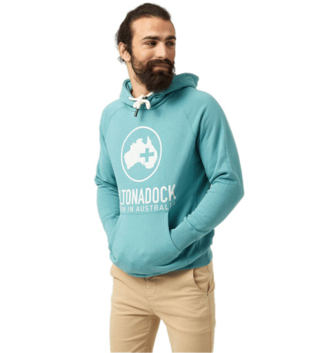 Altonadock Hooded Sweatshirt Frontal Logo Light Green 222275030489