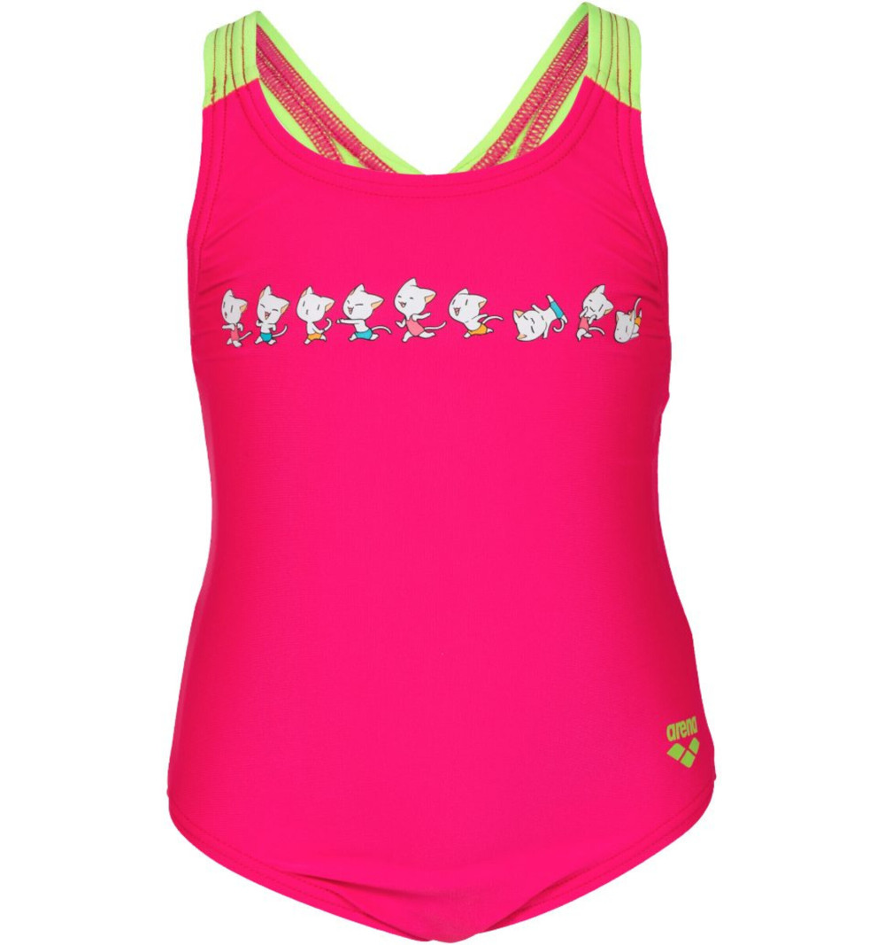 Arena Girl's Friends Swim Pro Pink Swimsuit 5160 960