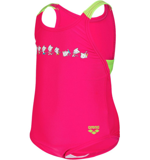 Costume da bagno rosa Arena Girl's Friends Swim Pro 5160 960