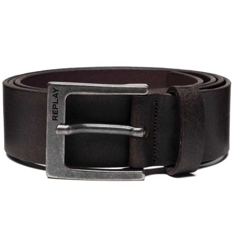 Replay Belt AM2586.A3001.128 in Brown Leather