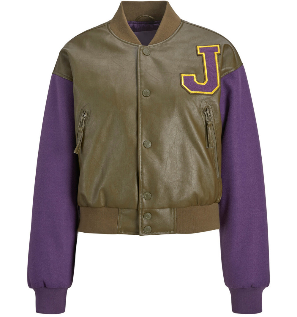 JJXX Women's Bomber University Bicolor Jacket 12221561