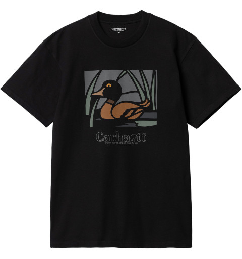 T-shirt Carhartt manica corta Duck Pond nera I031031 89