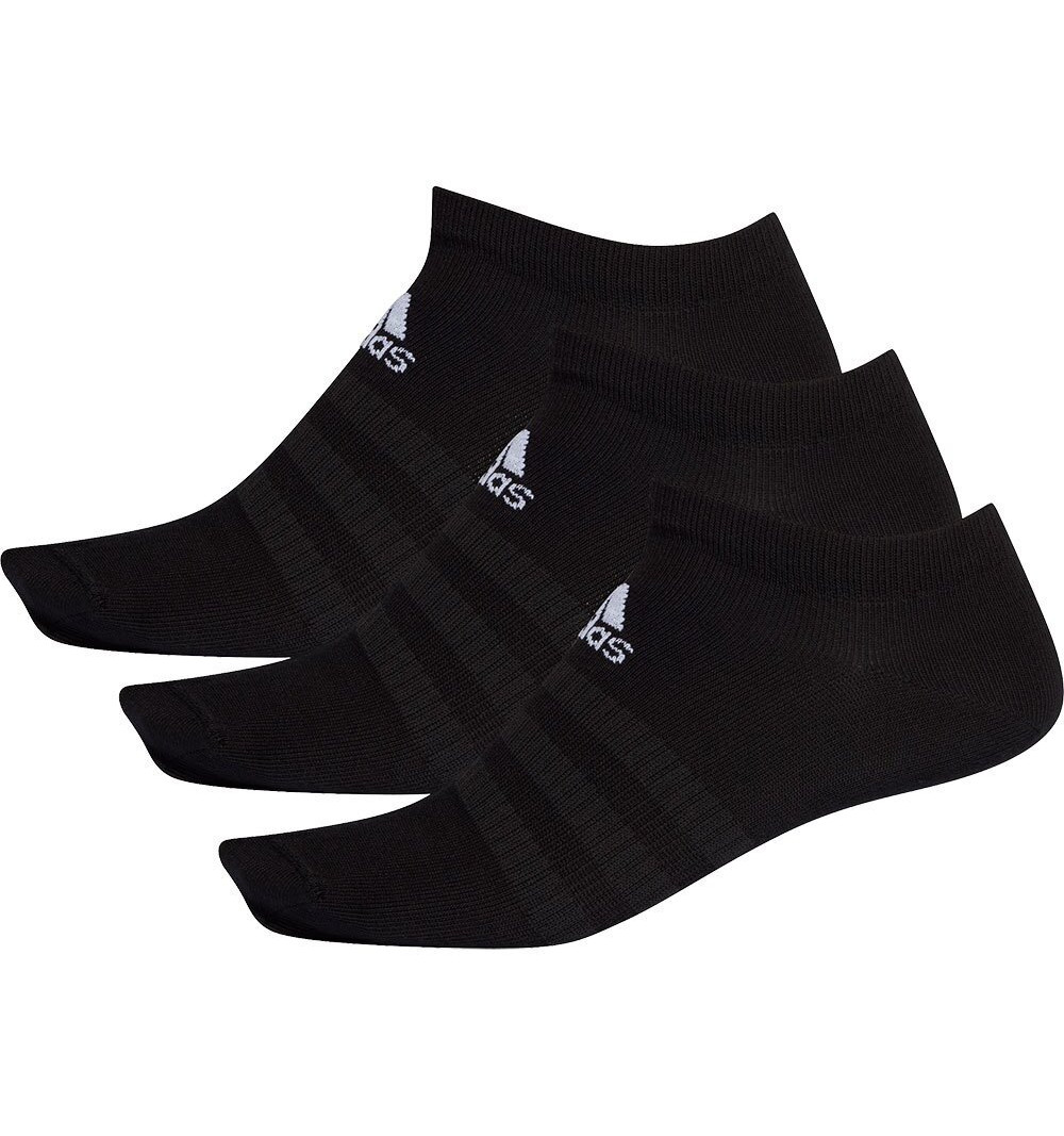 Adidas Pinki Light Low Sock 3 Pairs in Black DZ9402