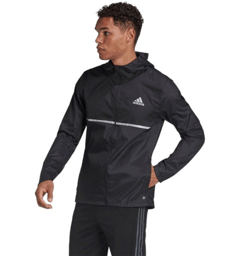 Adidas Own The Run Raincoat Black H58592