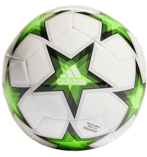 Ballon Adidas Soccer Champions League Blanc Vert HE3770