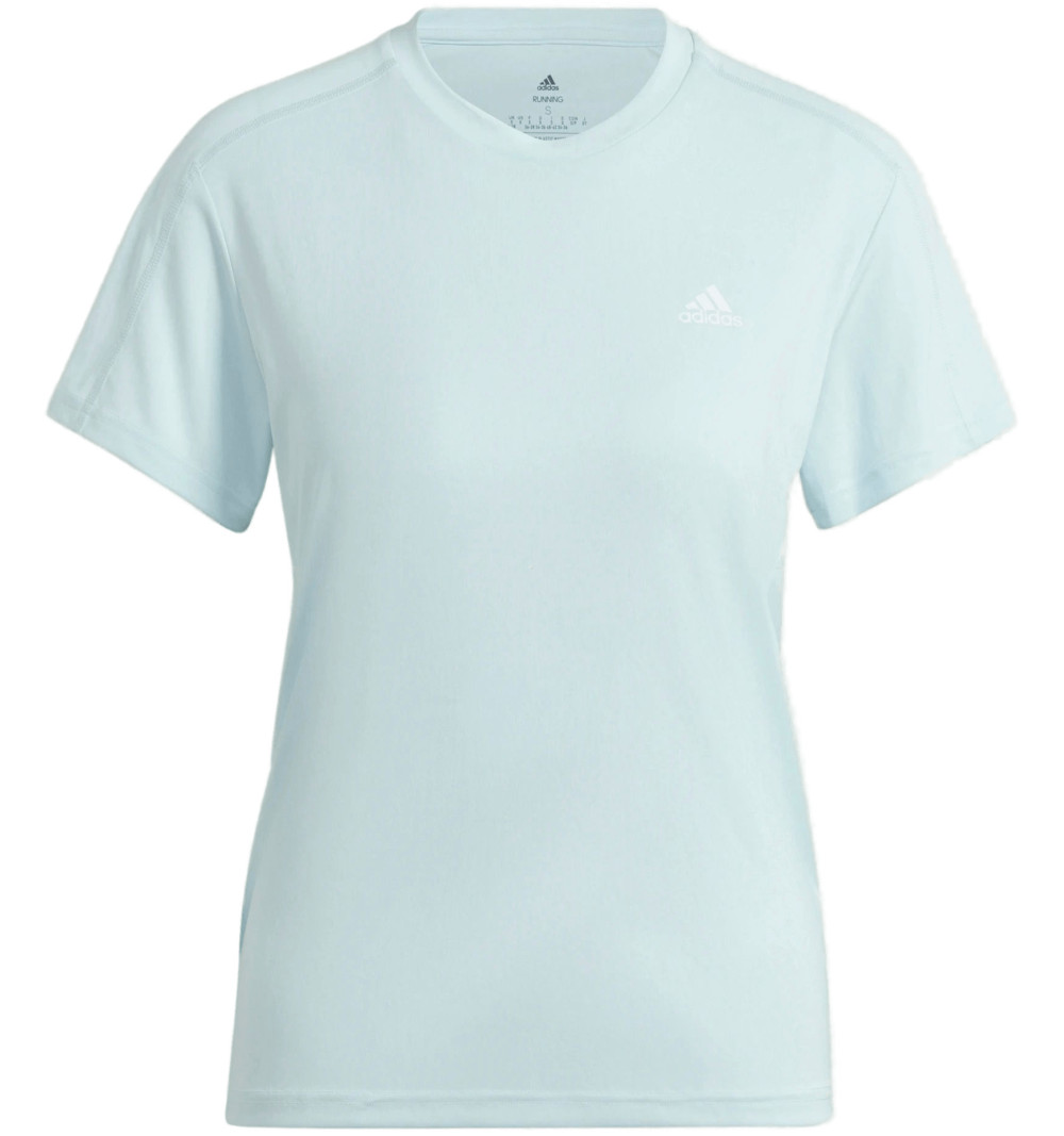 prueba Riego arcilla Camiseta Adidas Mujer Runing It Alm Azul HL1456