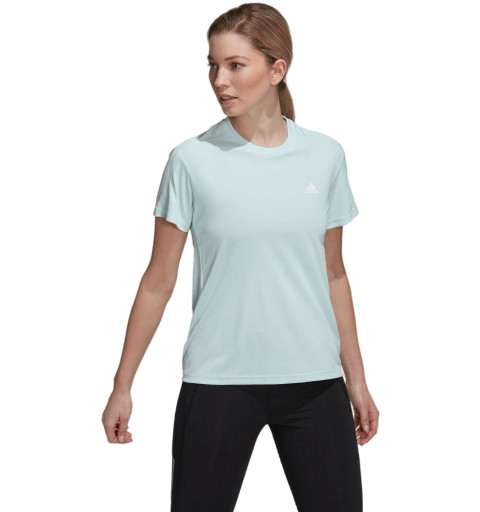 Camiseta Adidas Mujer Runing It Alm Azul HL1456