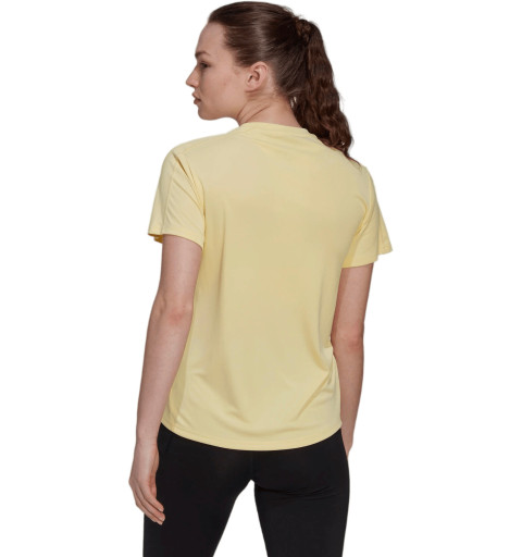 T-shirt Adidas Running It Alm da donna gialla HL1457