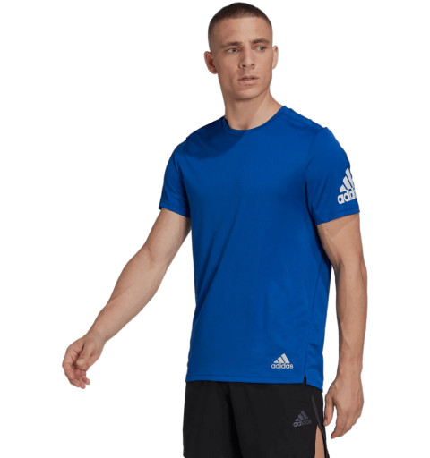 Adidas Run It T-shirt Bleu Royal HL3968