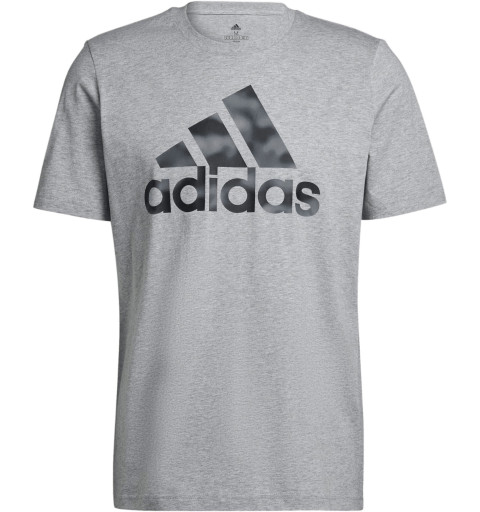 Adidas Essentials Camo Print T-shirt Gray HL6931
